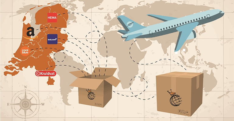 worldwide delivery banner
