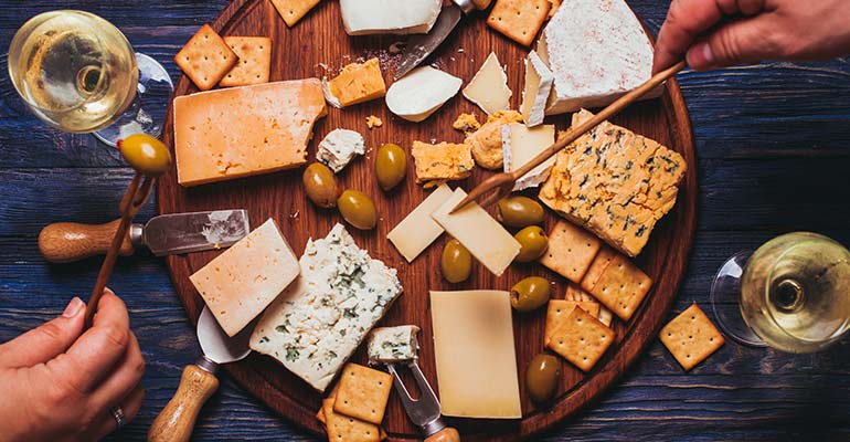 Fresh cheeses banner